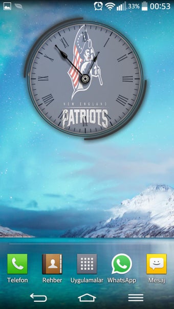 Imagen 1 para Patriots Clock Widgets