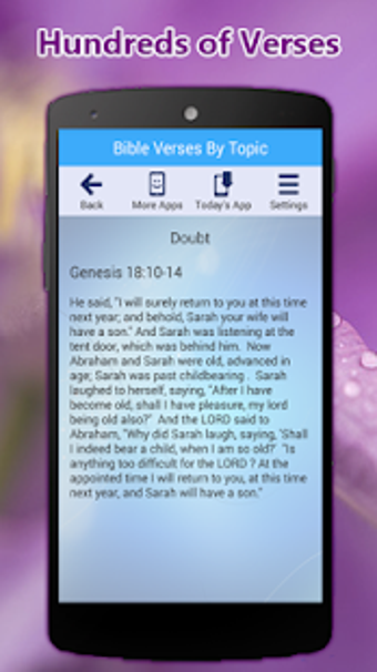 Image 1 for Bible Verses By Topic App…