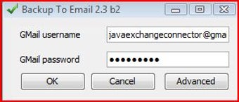 Image 0 for Backup To EMail