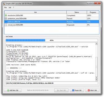Imagen 0 para Simple x264 Launcher