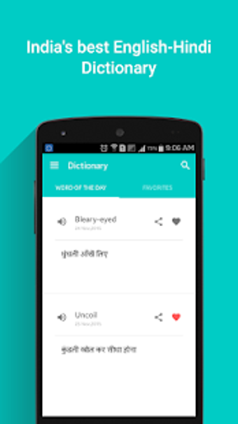Imagen 1 para Hindi Dictionary Offline