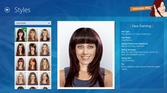Imagen 2 para Hairstyle PRO for Windows…