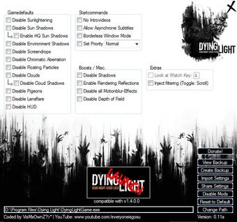 Image 0 for Dying Light Manager
