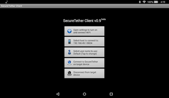 Image 0 for SecureTether Client - And…