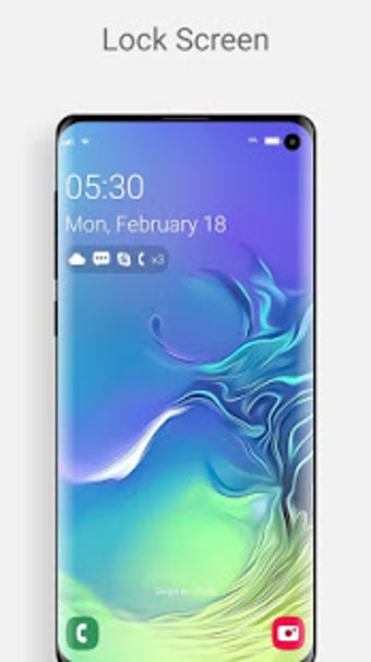 Image 0 for Lock Screen S10 Style