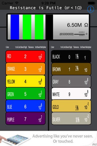 Image 0 for Resistor Color Coder