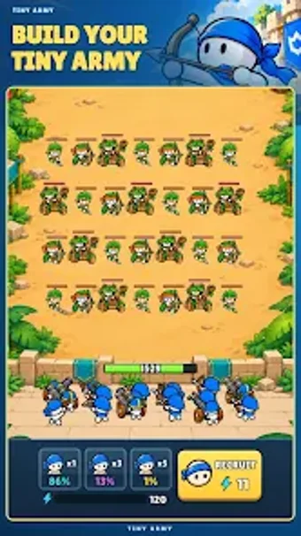 Image 0 for Tiny Army: Merge Defense …