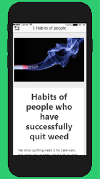 Image 1 for How to Quit Smoking Weed