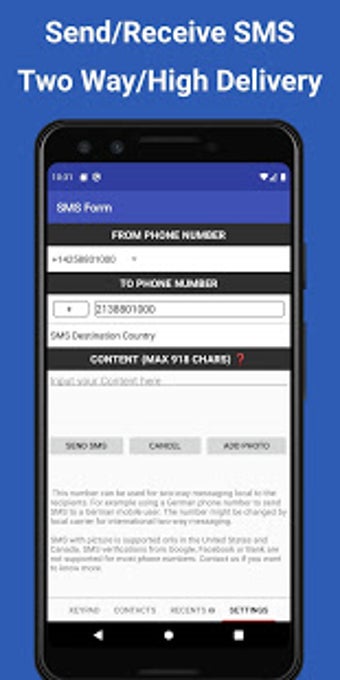 Image 0 for TalkTT - Phone Call / SMS…