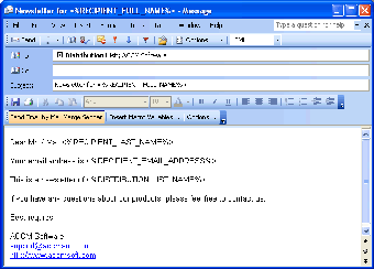 Image 0 for Mail Merge Sender for Out…