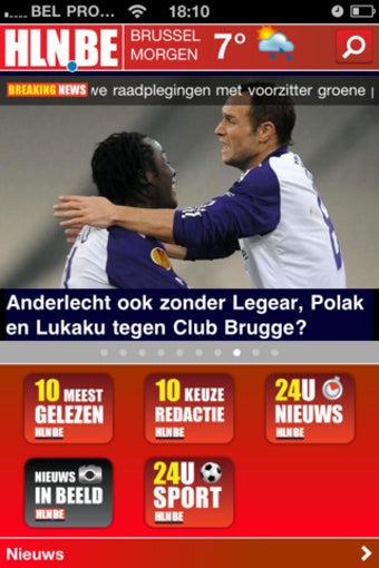 Image 0 for HLN.be Mobile