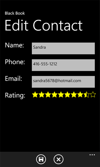 Imagen 1 para Black Book for Windows 10