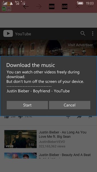 Imagen 1 para Web Music Downloader for …
