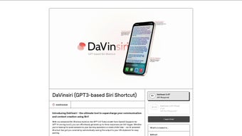 Imagen 0 para DaVinsiri