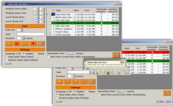 Imagen 0 para Simple Daily Task Timer