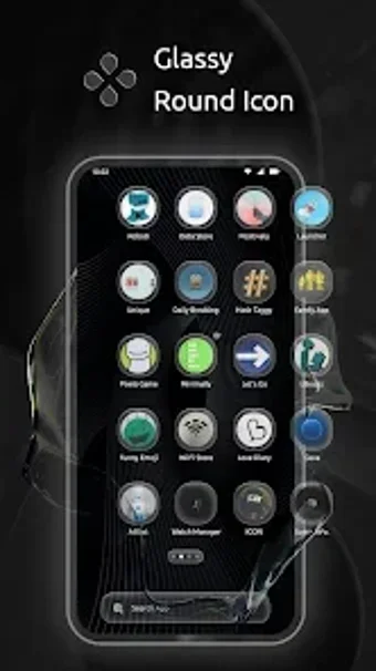 Image 0 for Liquid Glassy Theme Launc…