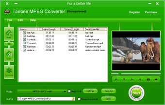 Imagen 0 para Tanbee MPEG Converter