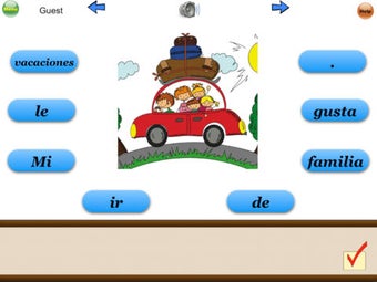 Imagen 0 para Spanish Sentence Builder