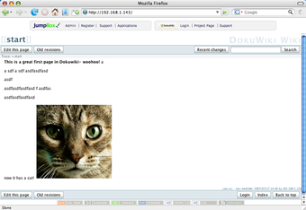Image 0 for JumpBox for DokuWiki Wiki…