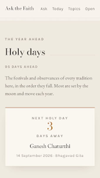 Imagen 0 para Ask the Faith