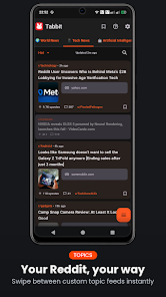 Imagen 0 para Tabbit for Reddit – No No…