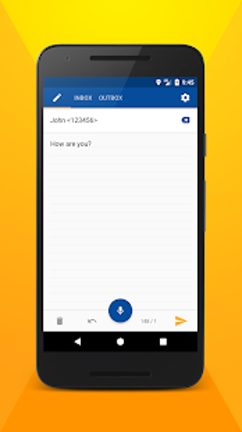 Image 0 for Write SMS by voice