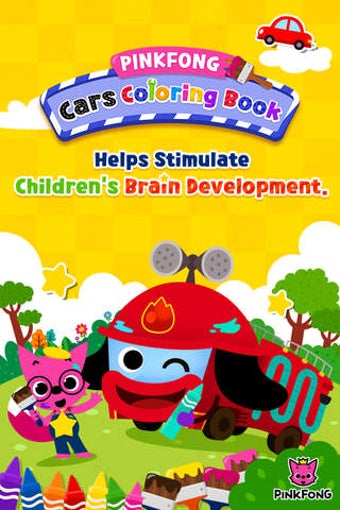 Image 0 for PINKFONG! Cars Coloring B…