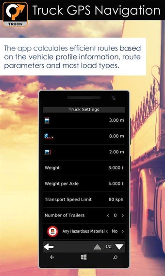 Image 1 for Truck GPS Navigation by A…