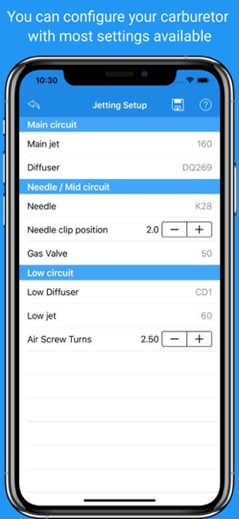 Imagen 1 para Jetting for DellOrto VHSH…