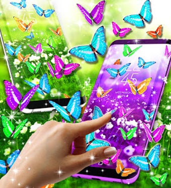 Imagen 1 para Butterflies live wallpape…