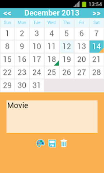 Image 2 for Calendar Monthly Modern S…