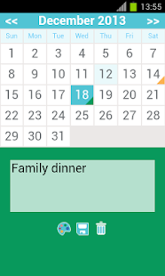 Image 1 for Calendar Monthly Modern S…