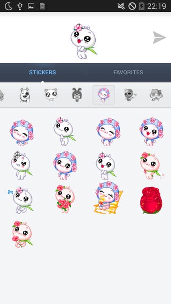 Imagen 2 para Animated Sticker for mess…