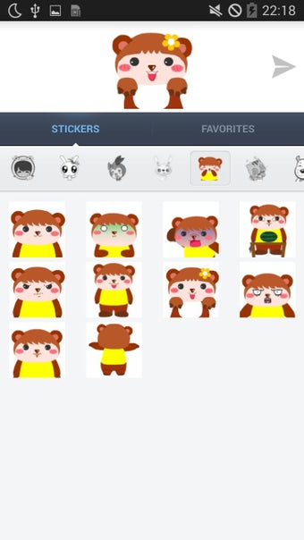 Imagen 0 para Animated Sticker for mess…