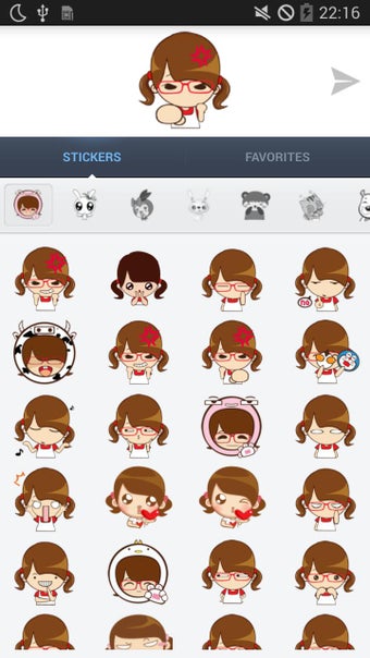 Imagen 3 para Animated Sticker for mess…