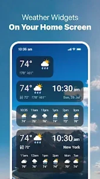 Image 0 for V Weather Widget: Forecas…