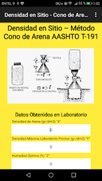 Imagen 0 para Mtodo Cono de Arena - Den…