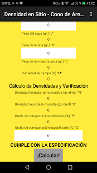 Imagen 2 para Mtodo Cono de Arena - Den…