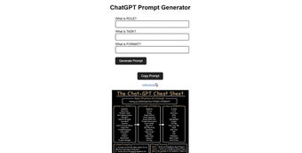 Imagen 0 para ChatGPTPromptGenerator