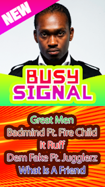 Image 0 for Busy Signal All Songs Off…