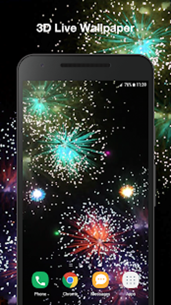 Image 2 for Firework Live Wallpaper