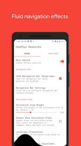 Image 0 for Vivid Navigation Gestures