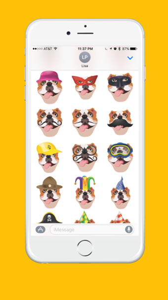 Image 2 for Bulldog Emoji
