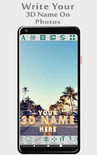 Image 2 for 3D Text Photo Editor-3D L…