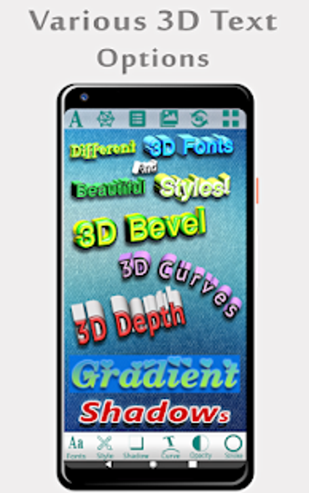 Imagen 2 para 3D Text Photo Editor-3D L…