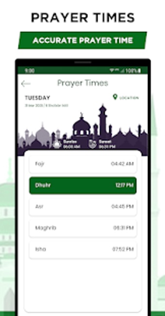 Image 2 for Muslim TTS: Prayer Times …