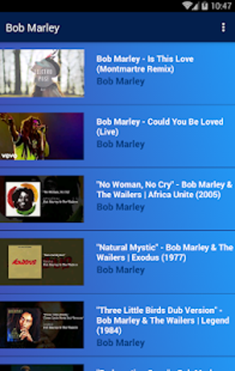 Imagen 0 para Bob Marley - Popular Song…