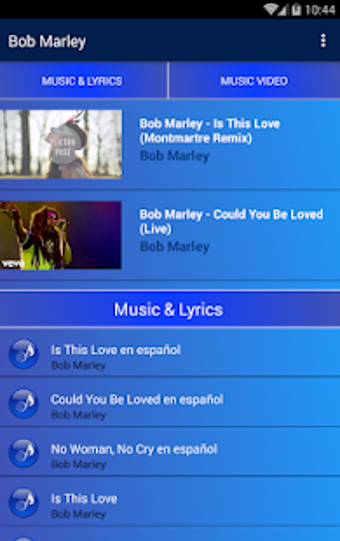 Imagen 1 para Bob Marley - Popular Song…