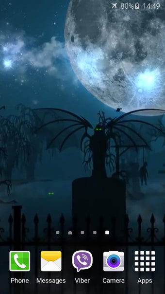 Imagen 2 para Halloween Video Live Wall…