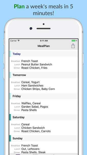 Imagen 0 para MealPlan Meal and Grocery…